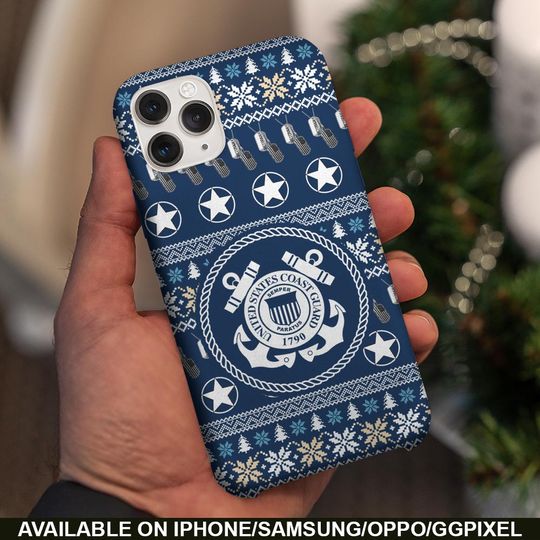 Coast Guard Christmas Phone Case