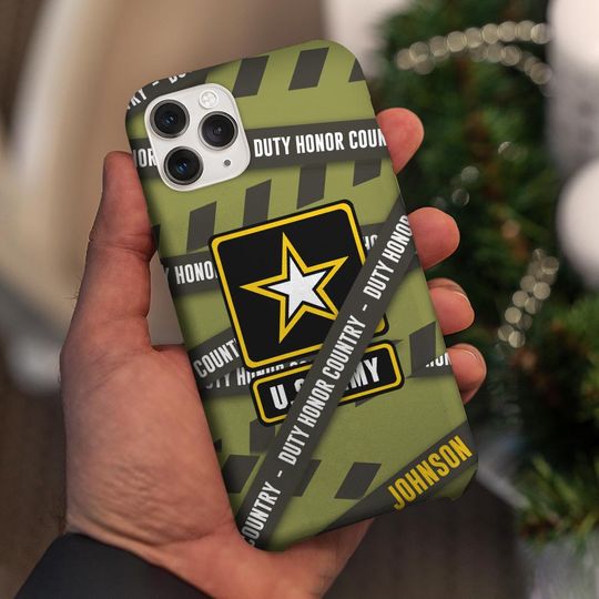 Customized US Veteran Phone Case