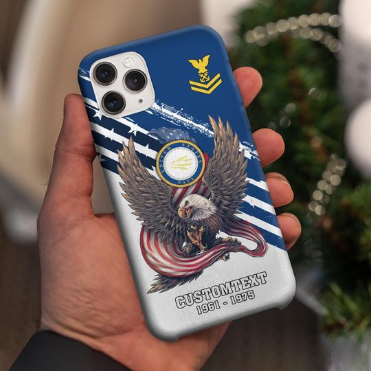 Customized Navy Insignias Phone Case