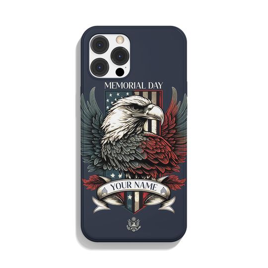 Customized Eagle Memorial Day Phone Case