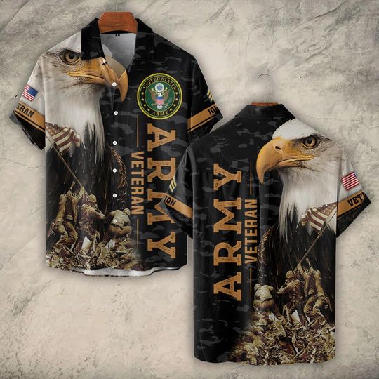 Customized Honor United States Veteran Hawaiian shirt