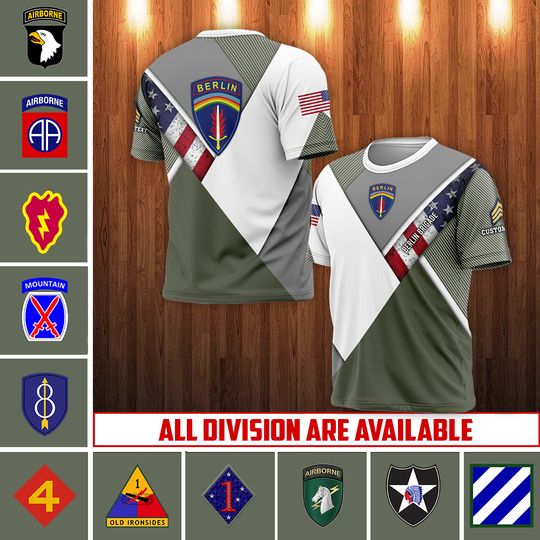 Custom Army 3D T-Shirt