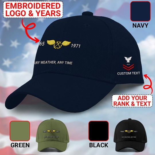 Navy Aviation boatswain’s mate Embroidered Baseball Cap