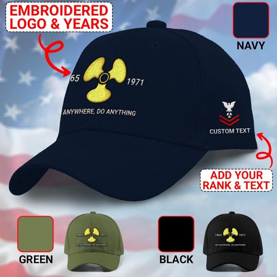 Navy Machinist’s mate Embroidered Baseball Cap