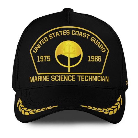 Customized Coast Guard Insignias Classic Cap
