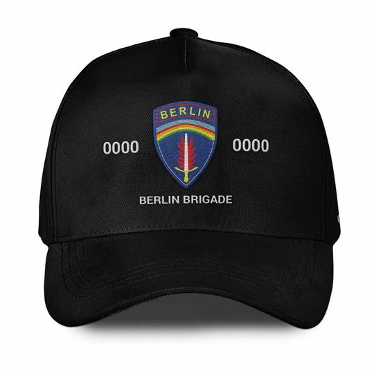 Customized Army Units Embroidered Classic Cap