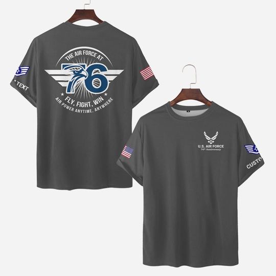 76th Birthday of USAF 3D Tshirt