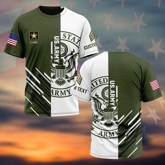 Customized US Army Veteran 3D Shirts