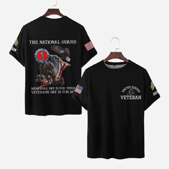 Memorial Day Is For Them, Veterans Day Is For Me 3D T-Shirt