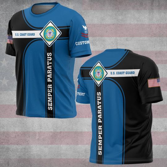 United States Coast Guard 3D T-Shirt