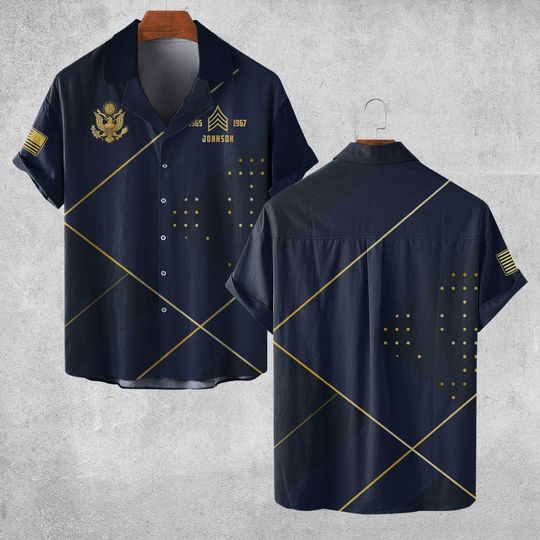 Customized US Military Proudly Served