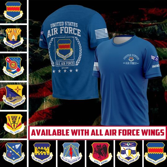 Customized United States Air Force Wings