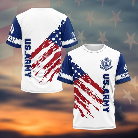 Customized US Military  3D Shirts