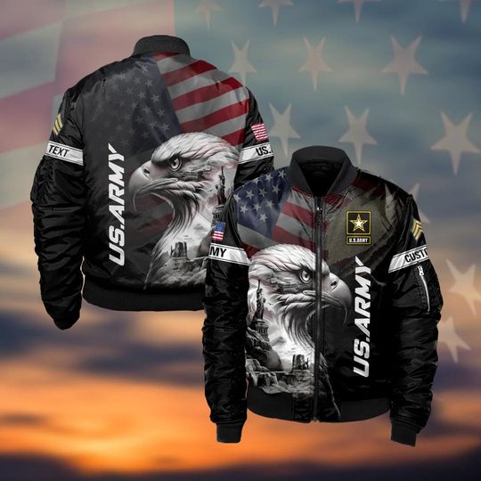 Customized US Military Bomber Jacket