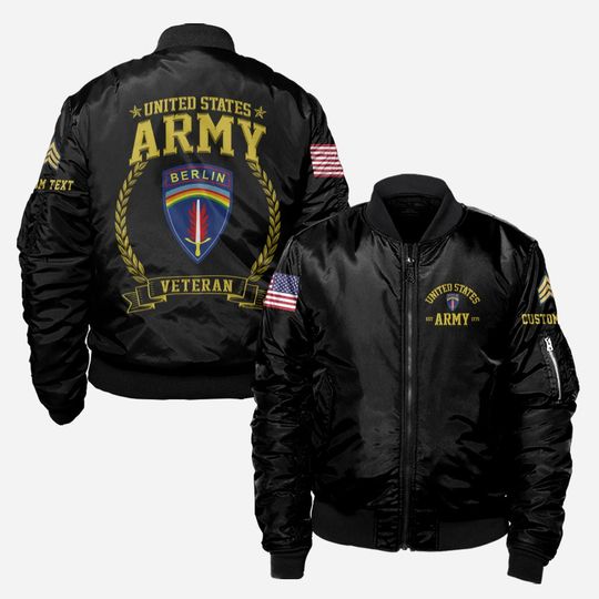 Customized Army Divisions Bomber Jacket