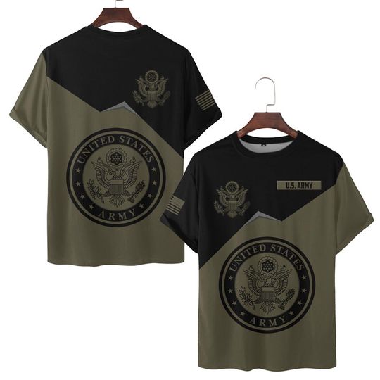 Customized U.S. Army 3D T-Shirt