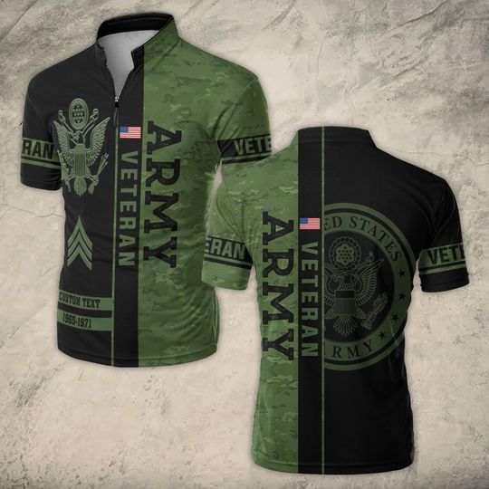 Customized US Veteran Bowling Jersey