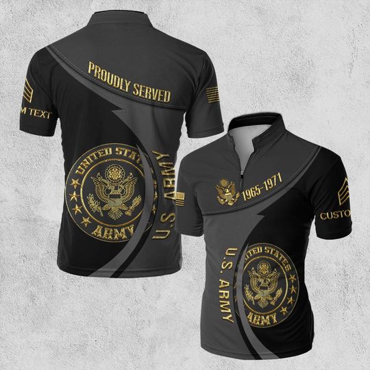 Customized U.S. Veteran Bowling Jersey