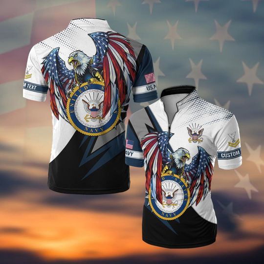 Customized US Navy Veteran Shirt
