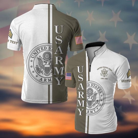 Customized US Veteran Bowling Jersey