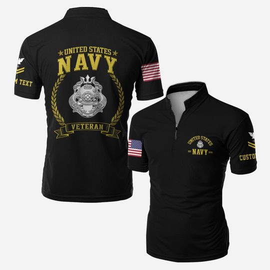 Customized US Navy Bowling Jersey