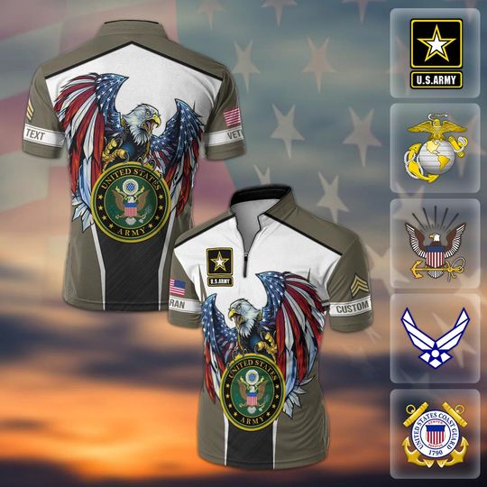 Customized U.S. Military Shirt
