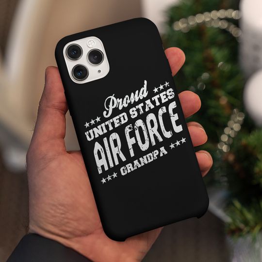 Proud US Air Force Grandpa Phone Case