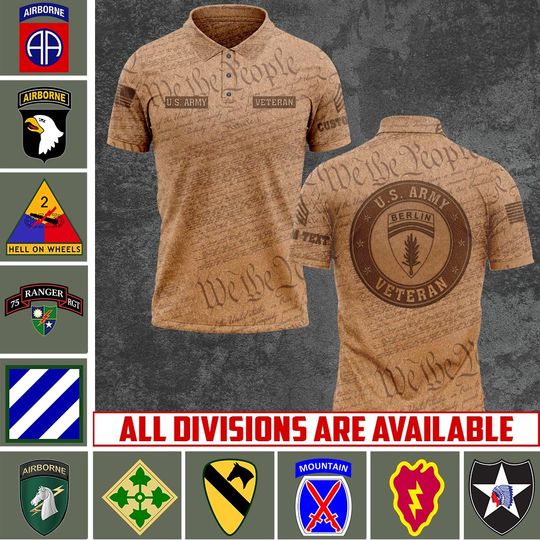 Customized AM Division Polo Shirt