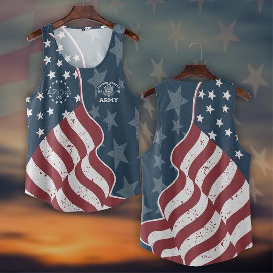 Customized We The People 3D Tank Top