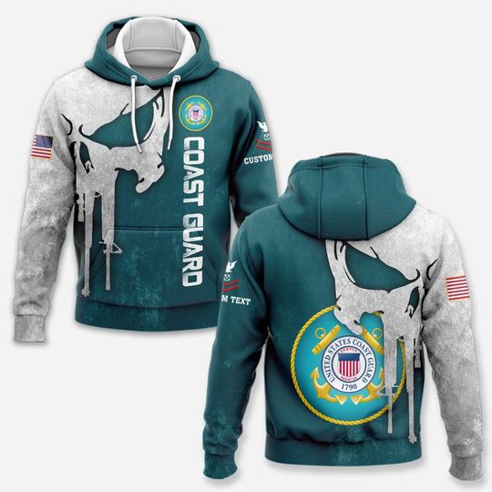 Customized U.S. Coast Guard  3D Shirts