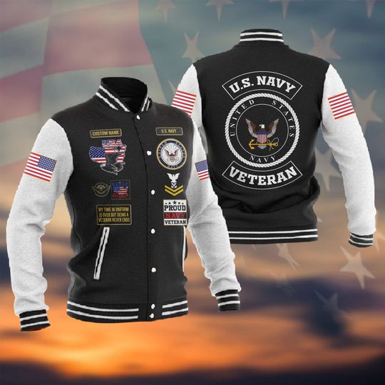 Customized US Navy Veteran Jacket