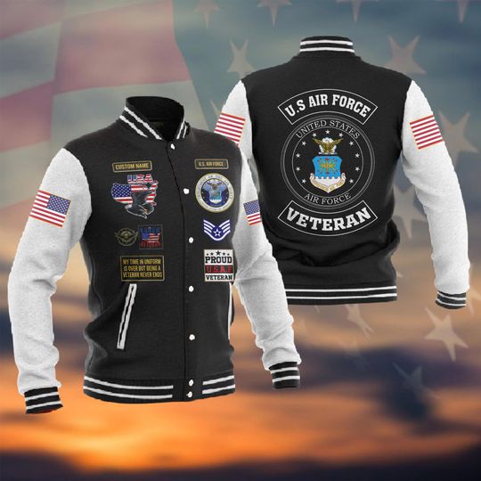 Customized US Air Force Veteran Jacket