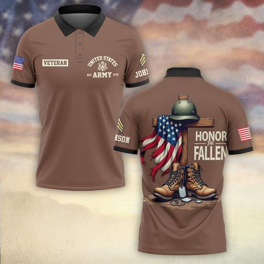 Honor The Fallen Polo Shirt