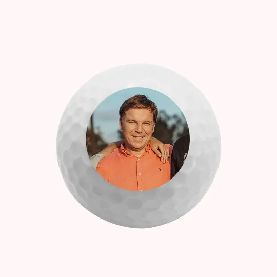 Golfer Gifts - Personalised Photo Printed Golf Balls