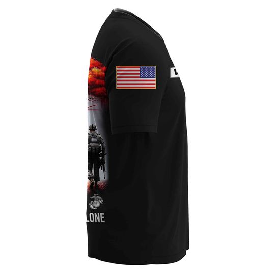 Veteran Custom T-shirt x “You’ll never walk alone” Apparel Shirts