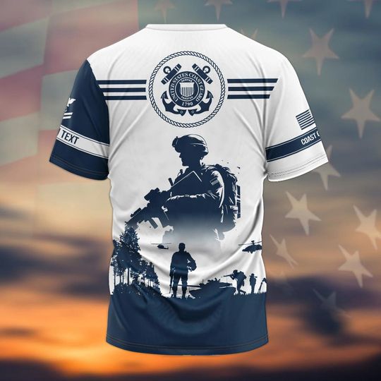 Customized US Coast Guard 3D Shirt