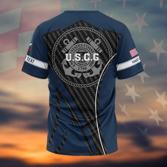 Customized US Coast Guard 3D Shirt