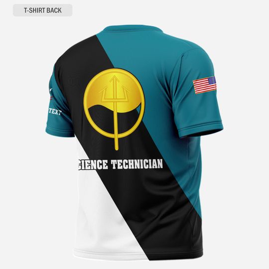 Customized Coast Guard Rating 3D T-Shirt