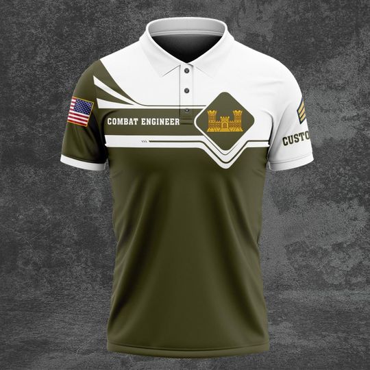 Custom AM Branches Polo Shirt