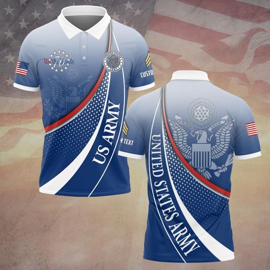 Happy Independence Day We The Peolple Polo Shirt – Patriotic Military Gift for Men