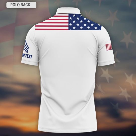 Customized Happy Independence Day 4th July – Polo Shirt