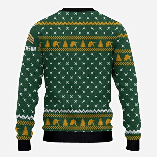 United States AM Veteran Bald Eagle Sweater