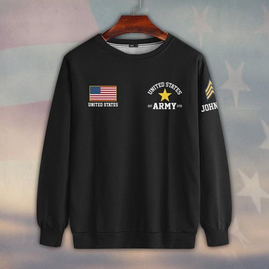 Customized U.S Veteran Sweater