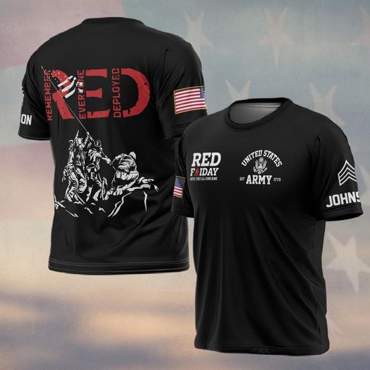 Red Friday – Until They All Come Home T-Shirt