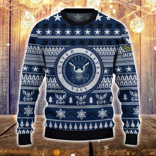 U.S. Navy Christmas Sweater