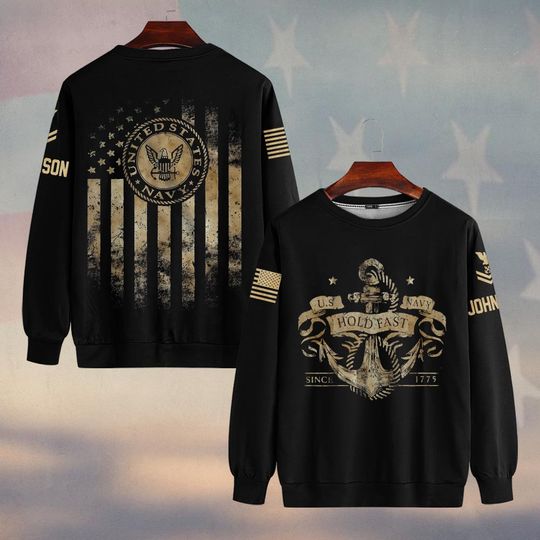 Customized United States Navy Sweater
