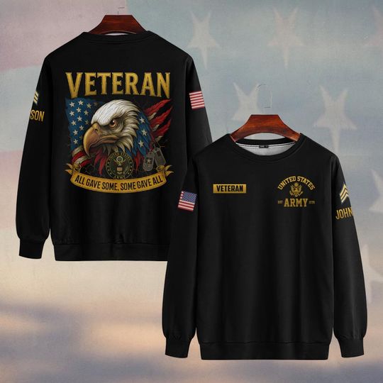 US Veteran All Gave Some, Some Gave All Sweater