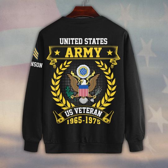 Customized U.S Veteran Sweater