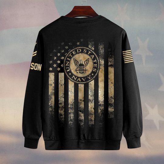 Customized United States Navy Sweater