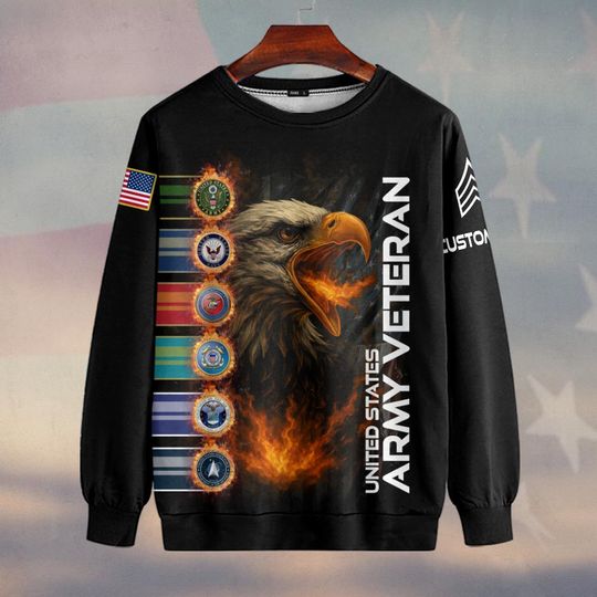 Customized U.S Veteran Sweater
